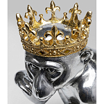 Статуэтка обезьяна в короне серебряная Golden Monkey варинант исполнения - 3 | Loft Concept в Волгограде