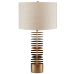 Настольная лампа с корпусом из металлических дисков Skyscraper варинант исполнения - 2 | Loft Concept в Волгограде