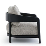 Кресло с каркасом из массива ясеня Deniaud Ash Grey Armchair варинант исполнения - 9 | Loft Concept в Волгограде