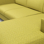 Мебельная ткань Шенилл горчичный цвет 142 см T4-62 варинант исполнения - 10 | Loft Concept в Волгограде