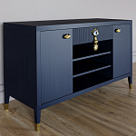 Комод-буфет Elsa Dreams Blue с открытыми полками   варинант исполнения - 2 | Loft Concept в Волгограде