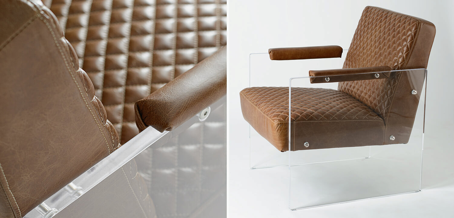 Кресло Gioff Chair натуральная кожа Кресло Gioff Chair натуральная кожа - Loft-Concept в Волгограде