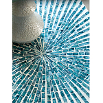 Приставной столик с инкрустацией раковинами устриц Bone Inlay варинант исполнения - 3 | Loft Concept в Волгограде