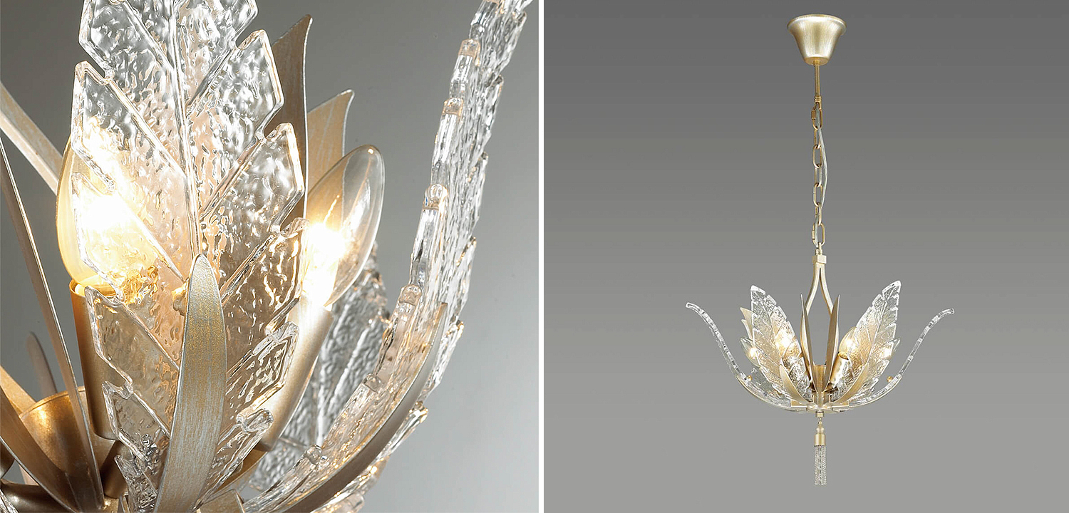 Люстра Glass Petals Chandelier 50 Люстра Glass Petals Chandelier 50 - Loft-Concept в Волгограде