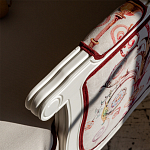 Кресло из массива бука бежевое с растительным орнаментом Raffael Beige Floral Armchair варинант исполнения - 3 | Loft Concept в Волгограде