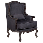Кресло George Grand Armchair black velour варинант исполнения - 1 | Loft Concept в Волгограде
