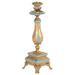 Подсвечник из фарфора с бронзовыми элементами Eden Garden варинант исполнения - 1 | Loft Concept в Волгограде