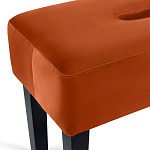 Мягкий  пуф на черных ножках Winton Pouf варинант исполнения - 16 | Loft Concept в Волгограде