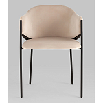 Стул Brace велюр молочный варинант исполнения - 4 | Loft Concept в Волгограде