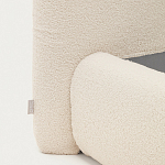 Кровать со съемным бежевым чехлом из ткани букле White Boucle Collection варинант исполнения - 4 | Loft Concept в Волгограде