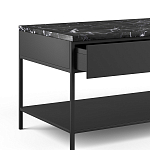 ТВ-тумба с мраморной столешницей Vayo Marble TV Stand варинант исполнения - 4 | Loft Concept в Волгограде