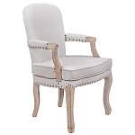 Кресло Aubrey Classical Armchair beige flax варинант исполнения - 1 | Loft Concept в Волгограде