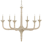 Люстра из дерева в форме подсвечника Coastal Aesthetics варинант исполнения - 1 | Loft Concept в Волгограде