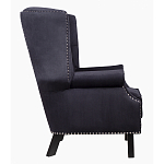 Кресло Charlie Armchair black velour варинант исполнения - 2 | Loft Concept в Волгограде