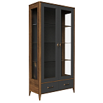 Витрина стеклянная из массива бука Tasteful Furniture варинант исполнения - 1 | Loft Concept в Волгограде