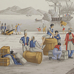 Обои ручная роспись Views of Italy Charvet варинант исполнения - 1 | Loft Concept в Волгограде