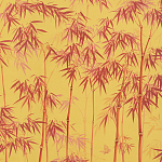 Обои ручная роспись Distant Bamboo Firefly on dyed paper варинант исполнения - 2 | Loft Concept в Волгограде