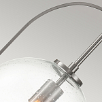 Подвесной светильник с прозрачным плафоном в форме шара в арочной подвеске Hinkley варинант исполнения - 16 | Loft Concept в Волгограде