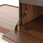 ТВ-тумба  из орехового дерева Marco Wooden TV Stand варинант исполнения - 7 | Loft Concept в Волгограде