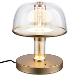 Настольная лампа с плафоном из акрила и металлическим основанием Blanton 23 варинант исполнения - 2 | Loft Concept в Волгограде