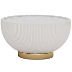 Круглый кофейный стол Ruelly White Coffee Table варинант исполнения - 1 | Loft Concept в Волгограде