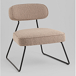 Кресло лаунж Kate букле капучино варинант исполнения - 1 | Loft Concept в Волгограде