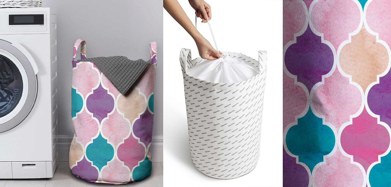 Корзина Purple Ornament Basket Корзина Purple Ornament Basket - Loft-Concept в Волгограде