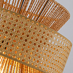 Подвесной светильник с абажуром из натуральных материалов Light Inside the Cell варинант исполнения - 5 | Loft Concept в Волгограде