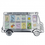 Фоторамка детская Childhood Corner Bus 12 фото варинант исполнения - 1 | Loft Concept в Волгограде