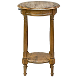 Деревянный овальный кофейный стол Margery Provence Coffee Table варинант исполнения - 3 | Loft Concept в Волгограде