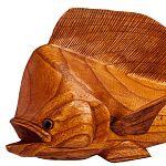 Статуэтка деревянная в виде рыбы Fish of the World варинант исполнения - 2 | Loft Concept в Волгограде