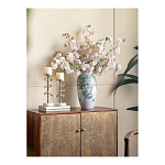 Ваза высокая с зелеными цветочными и птичьими мотивами Vase Inspired by Nature варинант исполнения - 5 | Loft Concept в Волгограде