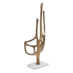 Аксессуар современный Абстракция Abstract Sculpture Brass варинант исполнения - 2 | Loft Concept в Волгограде