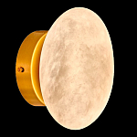 Бра в форме диска из натурального камня Cryptocrystalline Stone варинант исполнения - 5 | Loft Concept в Волгограде