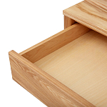 Рабочий стол из массива ясеня Marleen Wooden Desk варинант исполнения - 3 | Loft Concept в Волгограде