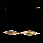 Люстра линейная с изогнутым плафоном Wave Line варинант исполнения - 3 | Loft Concept в Волгограде