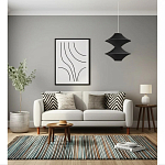 Подвесной вязаный черный светильник «Звезда Востока 02» варинант исполнения - 2 | Loft Concept в Волгограде