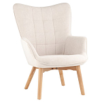 Белое кресло на ножках из массива CORDELIA варинант исполнения - 1 | Loft Concept в Волгограде