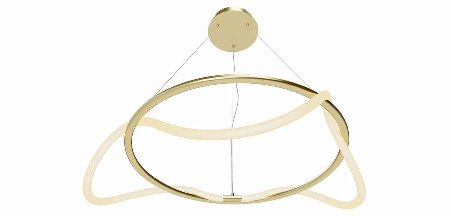 Люстра Luke Lampco Tracer Chandelier Gold 60 Люстра Luke Lampco Tracer Chandelier Gold 60 - Loft-Concept в Волгограде