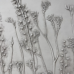 Панно Серые цветы варинант исполнения - 4 | Loft Concept в Волгограде