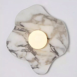 Бра с основанием волнистой формы Shaw Marble Lighting варинант исполнения - 1 | Loft Concept в Волгограде