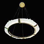 Люстра в форме кольца с цветочным декором Warm Heavenly Light варинант исполнения - 1 | Loft Concept в Волгограде