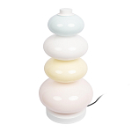 Настольная лампа из стеклянных сфер в пастельных тонах Высота 40 см Pastel Lunaria варинант исполнения - 2 | Loft Concept в Волгограде