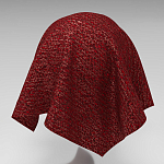 Мебельная ткань Шенилл бордовый цвет 138 см T4-23 варинант исполнения - 2 | Loft Concept в Волгограде