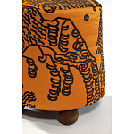 Пуф Wakonda Terracotta Tiger Mountain с Круглыми ножками  варинант исполнения - 3 | Loft Concept в Волгограде