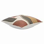 Подушка декоративная с геометрическим узором и плетенными вставками Divine Abstractions варинант исполнения - 1 | Loft Concept в Волгограде