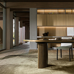 Дизайнерский рабочий стол из металла BLEVIO Table варинант исполнения - 6 | Loft Concept в Волгограде