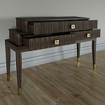 Премиальная Консоль с тремя ящиками Elsa Dreams Walnut варинант исполнения - 2 | Loft Concept в Волгограде