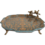 Блюдо фарфоровое Птичий взгляд Lolo варинант исполнения - 2 | Loft Concept в Волгограде