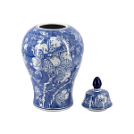 Ваза с крышкой в китайском стиле Гранатовое дерево Blooming Pomegranate варинант исполнения - 4 | Loft Concept в Волгограде